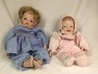 Two Realistic Baby Dolls