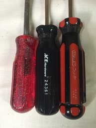 Assortment Of 3 Screwdrivers