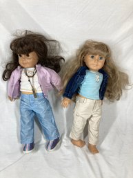 Pair Of American Girl Dolls - See Photos