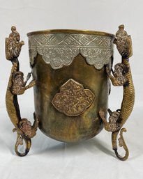 Antique Asian Bronze Incense Pot