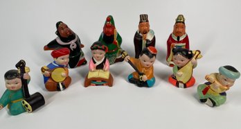 Great Assortment Of Asian Musical Figurines