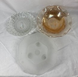 Impression Glass Bowls