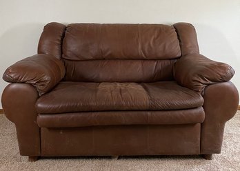 Leather Loveseat