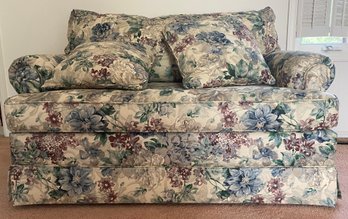 Floral Twin Size Sleeper Sofa