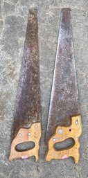 Two Hand Held Saws