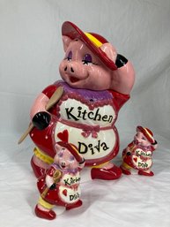 Kitchen Diva Cookie Jar