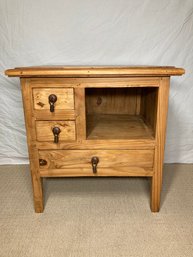 Neat Wooden Side Table