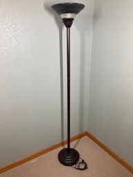 Black Metal Floor Lamp