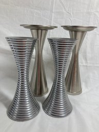 Set Of Ornate Candle Holders