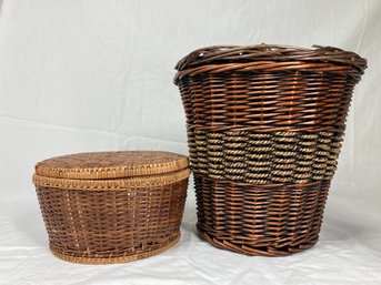 Woven Wicker Baskets