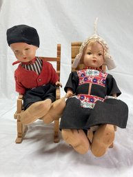 Vintage Dutch Dolls