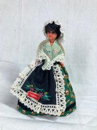 Vintage Woman Doll In Dress