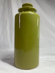 Green Stoneware Vase