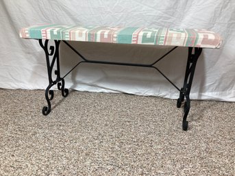 Cute Small Cloth Top Bench