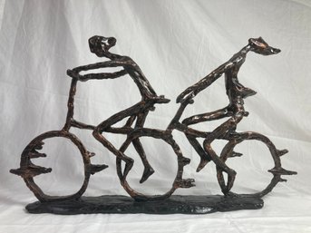 Tandem Bicycle Sculpture