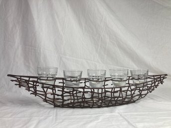 Boat Candle Holder