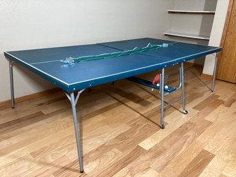 Vintage Foldable Ping Pong Table