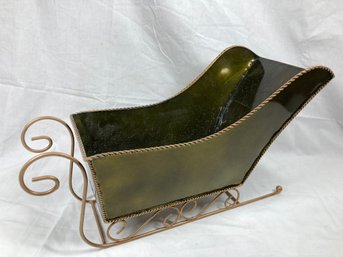 Cute Metal Decorative Chistmas Sleigh