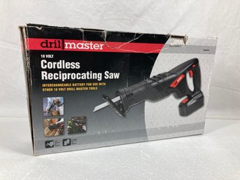 Drill Master Cordless Reciprocating Saw