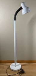 White Gooseneck Floor Lamp