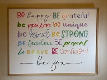 Positive Messages Poster