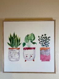 Potted Plants Print