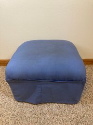 Dark Blue Ottoman