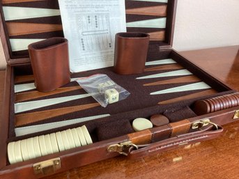 Backgammon Board Game By Cardinal With Case (see Photos)