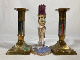 Vintage Candle Holders