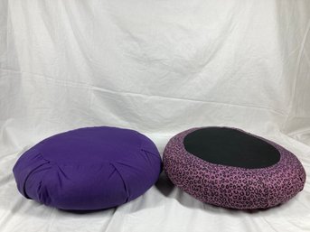 Two Meditation Cushions