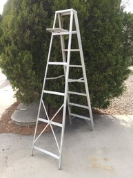 Aluminum Step Ladder Approximately 8 Foot