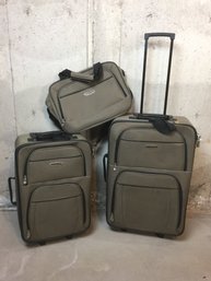 Prodigy Brand Three Piece Luggage Set