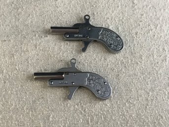 Pair Of Tiny Detailed Pistols