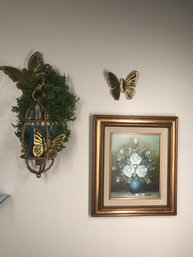 Butterfly & Flower Themed Wall Decor Collection (see Photos)