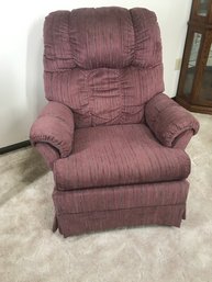 Overstuffed Living Room Chair Approx. 38' High.