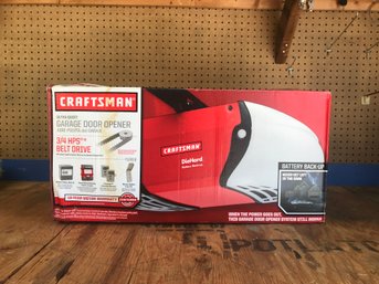 Garage Door Opener Motor Craftsman 3/4 Hps*  In Box (belt Drive Type)ultra Quite  With Battery Back Up