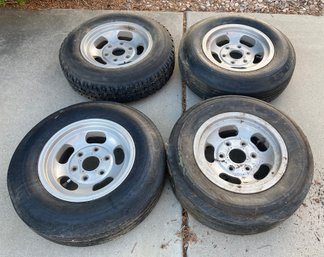 Cool Aluminum Vintage Rims, Need New Tires