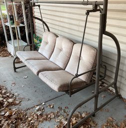 Comfy Porch Swing With Padded Seats