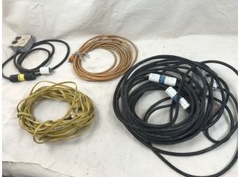 Assorted Long Extension Cords