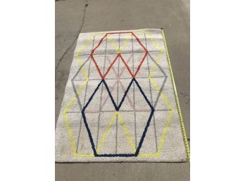 Fun Colorful Rug- Condition & Measurements Shown In Photos