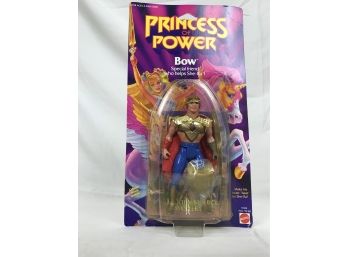 Collectible And Valuable 1984 Vintage PRINCESS Of POWER 'BOW' Action Figure In Original Card