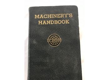 Vintage MACHINERY'S HANDBOOK 12th Edition