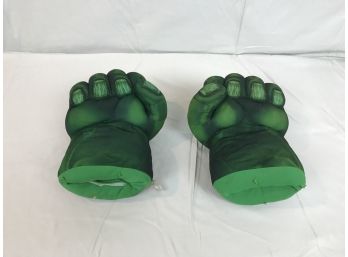 Set Of Toy Incredible Hulk Soft Stuffed Fists