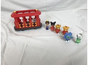 Daniel Tiger Toy Trolley With Assortment Of Characters (thank God For Mr. Rogers!)