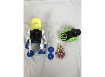 Imaginext Space Exoskeleton With Driver & Additional Figure