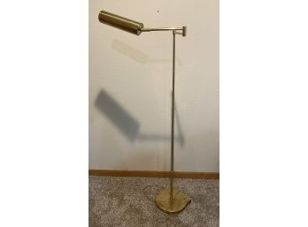 Cool Brass Vintage Articulating Floor Lamp (needs New Cord/See Photos)