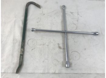 Crowbar And Lug Wrench