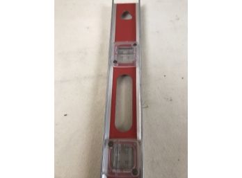 Red Aluminum 2 Foot Level