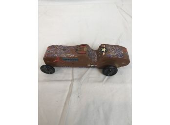 Vintage Handmade Pinewood Derby Car