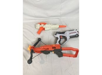 Assortment Of Three Toy Guns